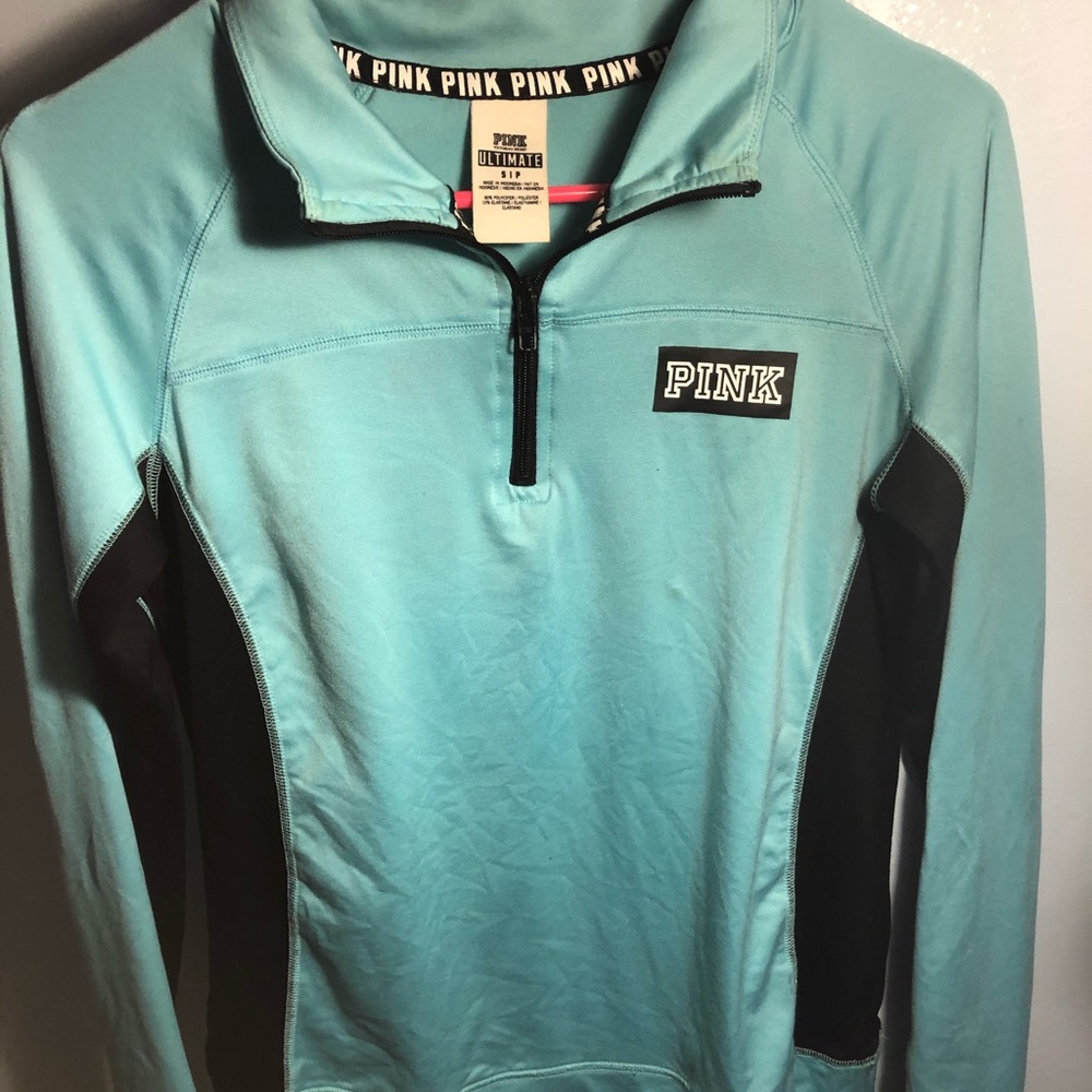 vs pink zip up